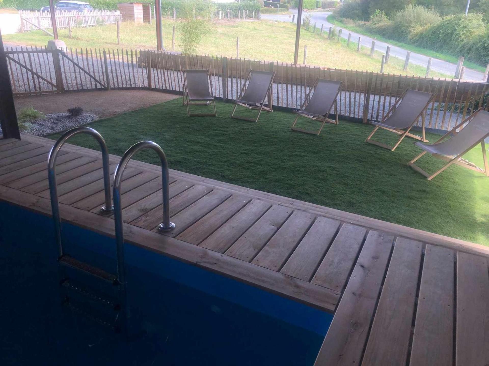LE PETIT MONTY Gite Cote Etang Saint-Malo-du-Bois Esterno foto